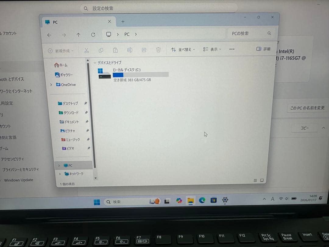 Windowsノート本体 4.VAIO Pro VJPK i7-1165G7 32Gb 512Gb 4K