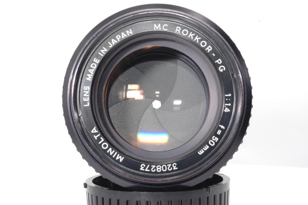 極上品☆初期保証 Minolta MC Rokkor PG 50mm F/1.4