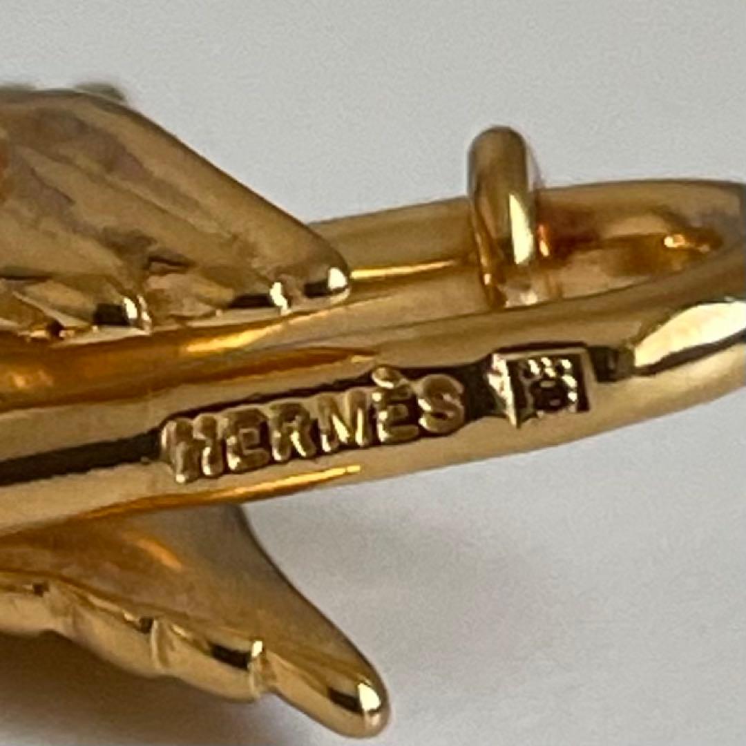 エルメス　ペガサス　カデナ　チャーム　ゴールド