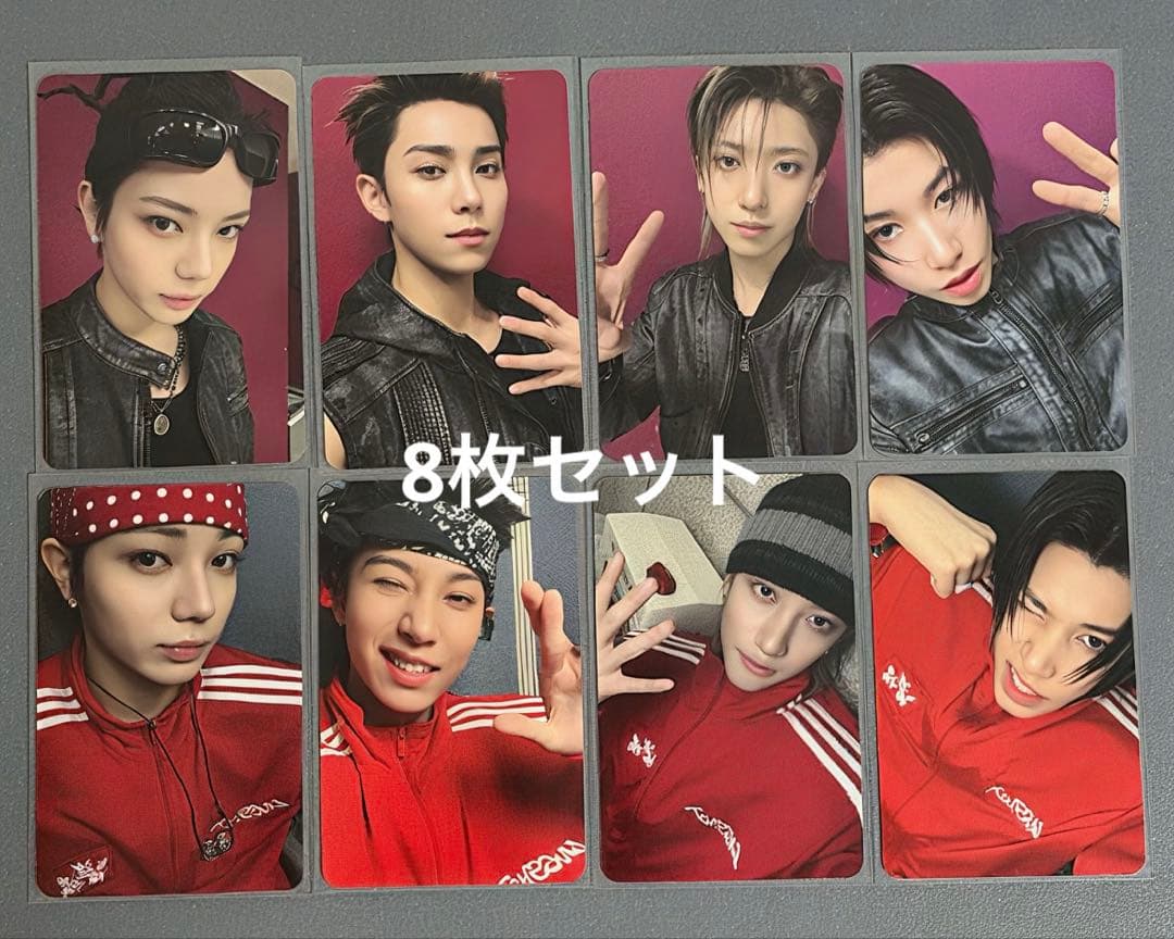 LNGSHOT 1st minirecord 予約限定 トレカ 8枚セット