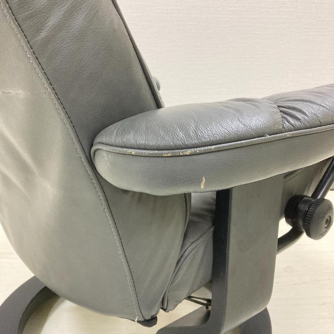 引き取りタロンエコーネス 　ストレスレスチェア　 オットマンセット