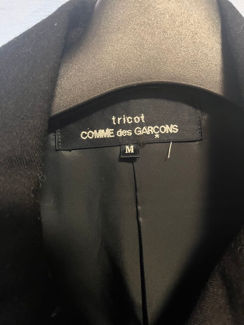 COMME des GARÇONS tricot ブラック ジャケット