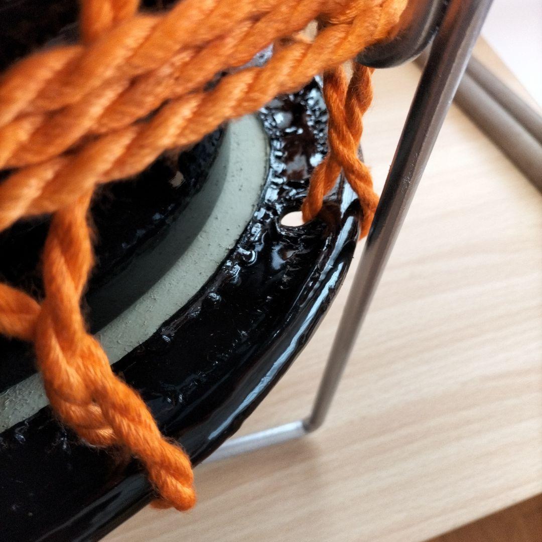 締太鼓　テレン台　バチ2本付　中古良品