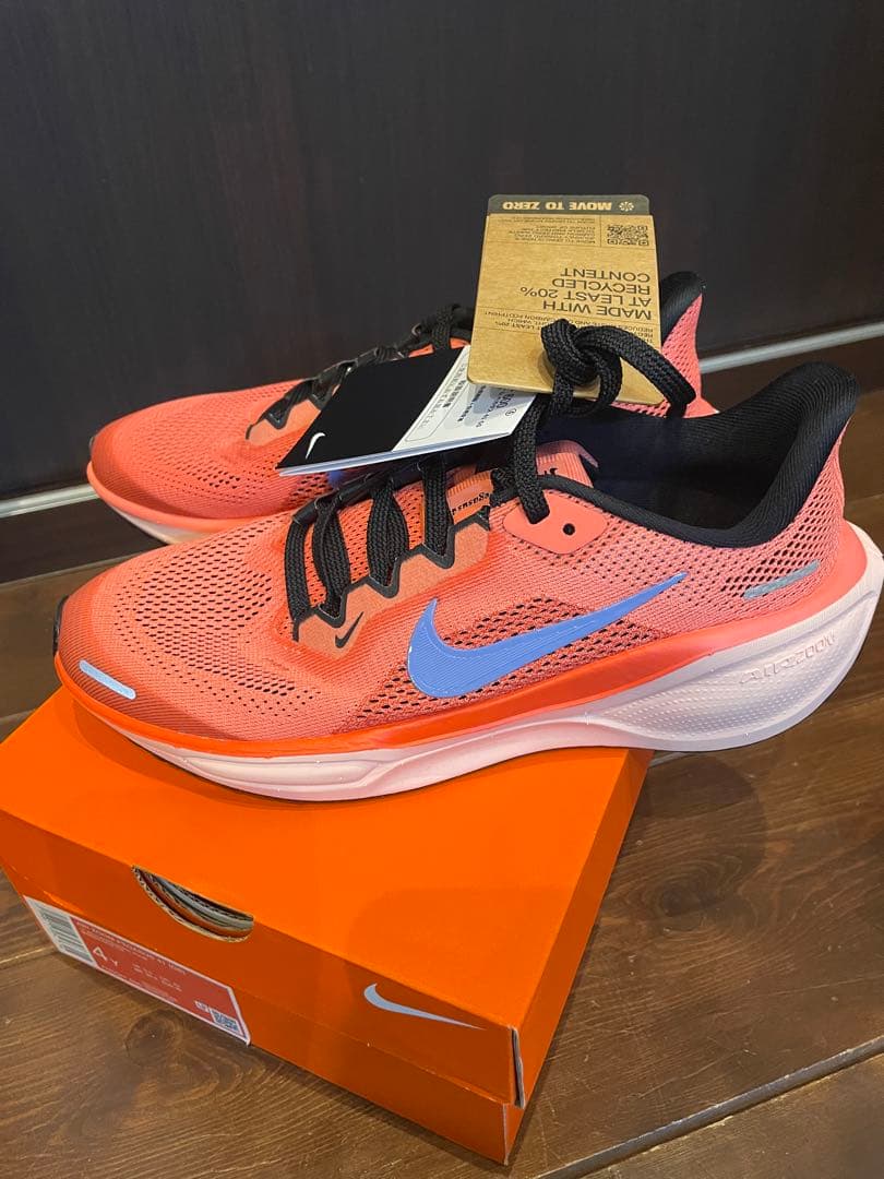 新品未使用　ナイキNIKE エアズームペガサス41 GS 23.0 即日発送