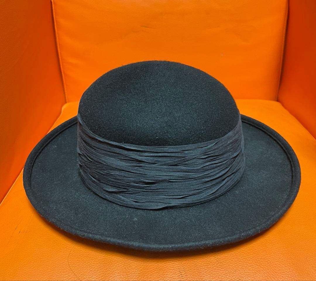 LIMI feu リミフゥ　ボーラーハット　ブラック　ウール　アーカイブ