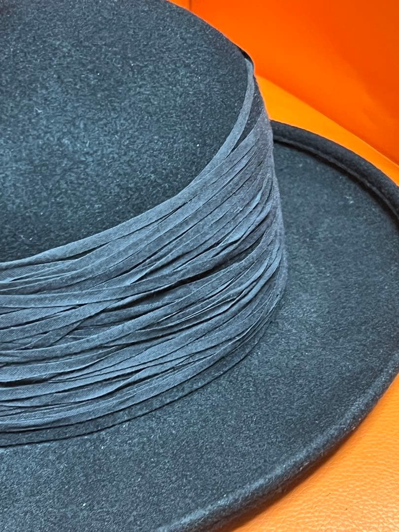 LIMI feu リミフゥ　ボーラーハット　ブラック　ウール　アーカイブ