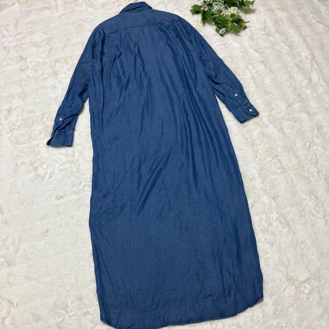 専用 未使用品 タグ付き スローブイエナ デニムライク シャツワンピース