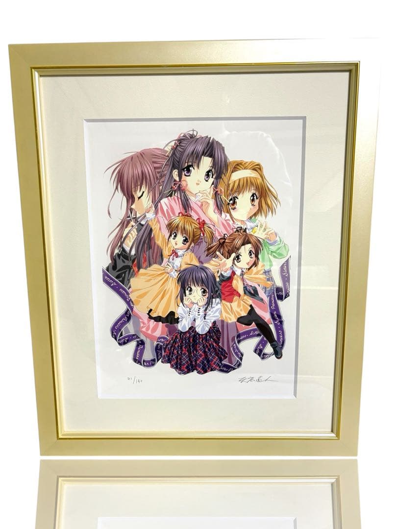 アールビバン　DEAR MY SISTERS Ⅱ BLUE 天広直人　絵画