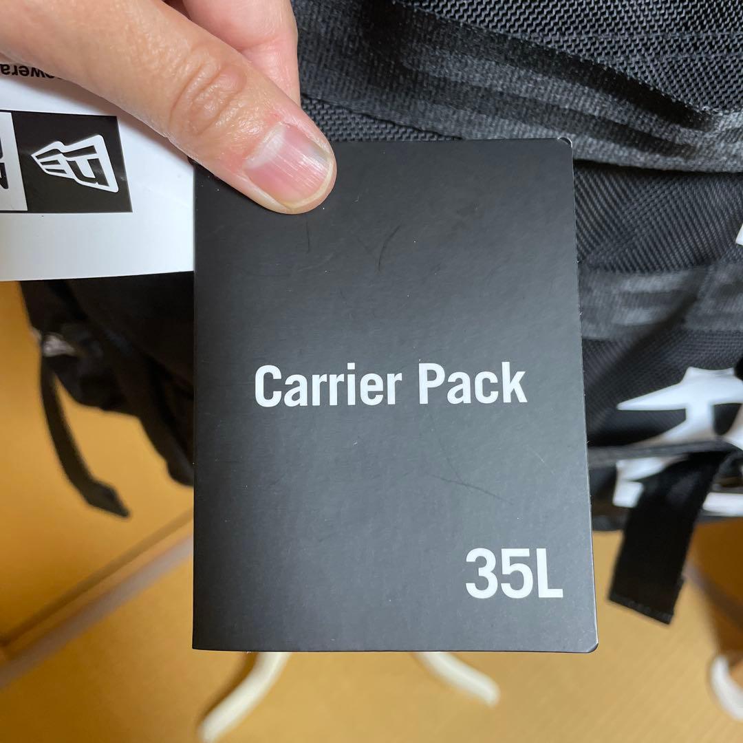 美品　NEW ERA ブラック バックパック