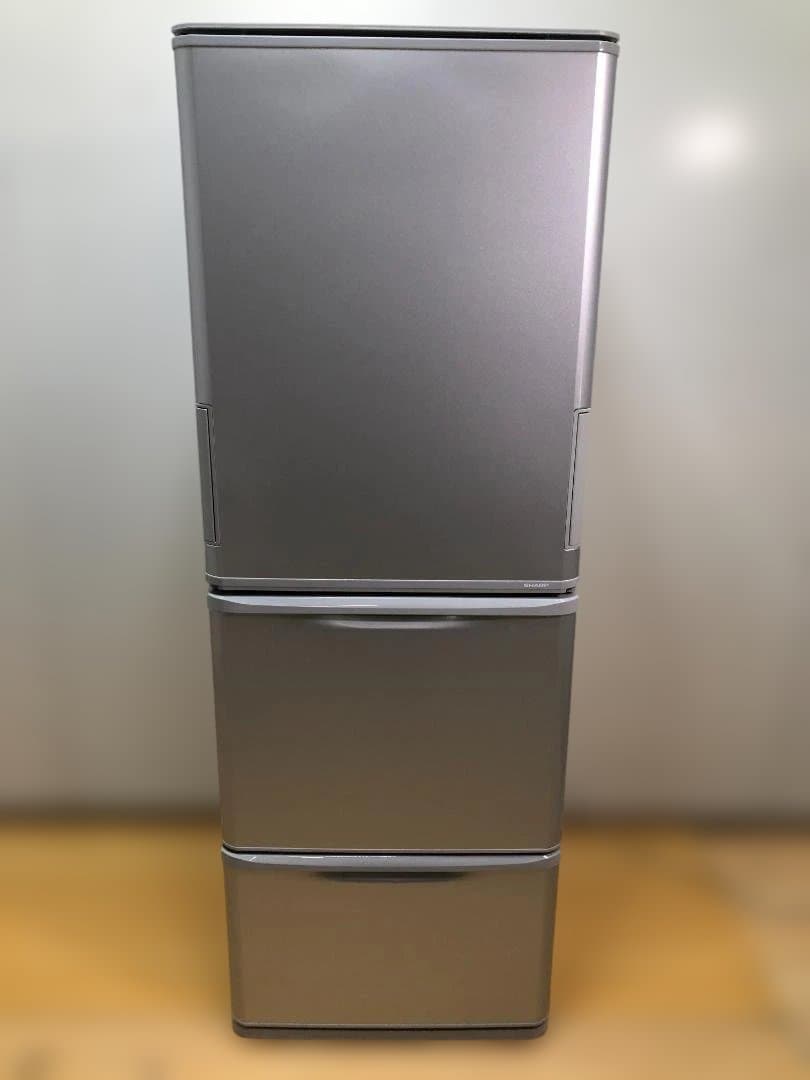 送料無料 美品 シャープ 冷蔵庫 2022年製 SJ-W356J 251123