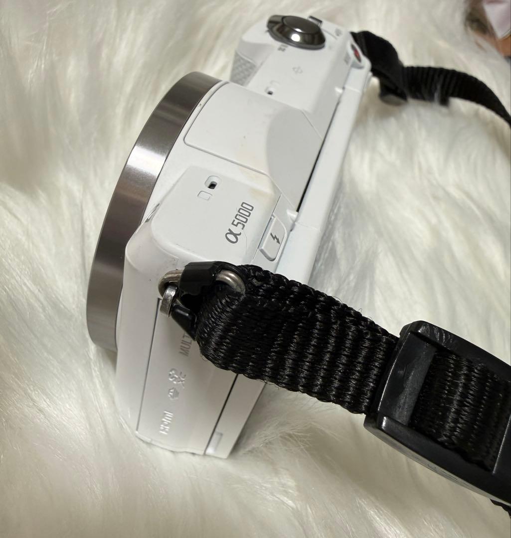 SONY a5000 パワーズームレンズキット ホワイト　本体