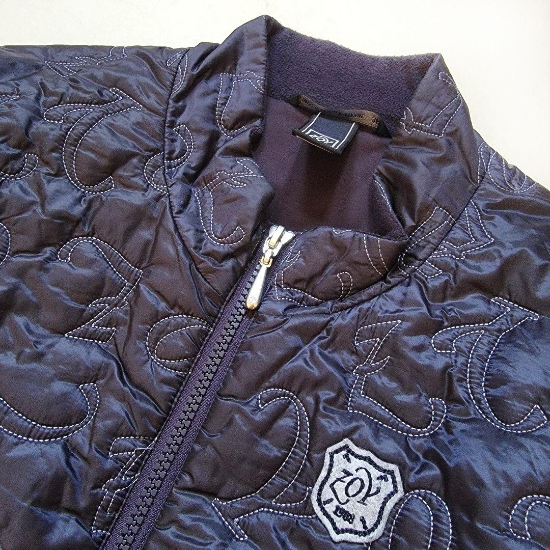 ZOY/ゾーイ●上下2点セット♪ロゴキルティングジャケット＆スカートセットアップ