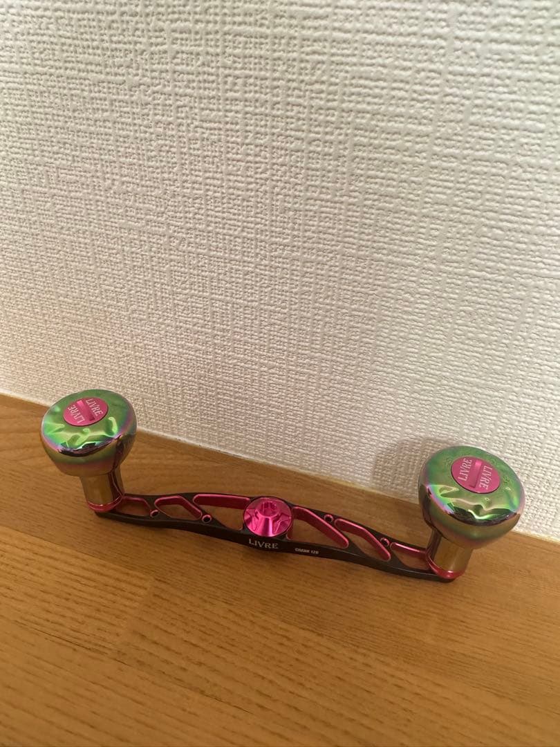 釣りフェス限定 LIVRE CRANK 120 センターナット付き ダイワ左巻用