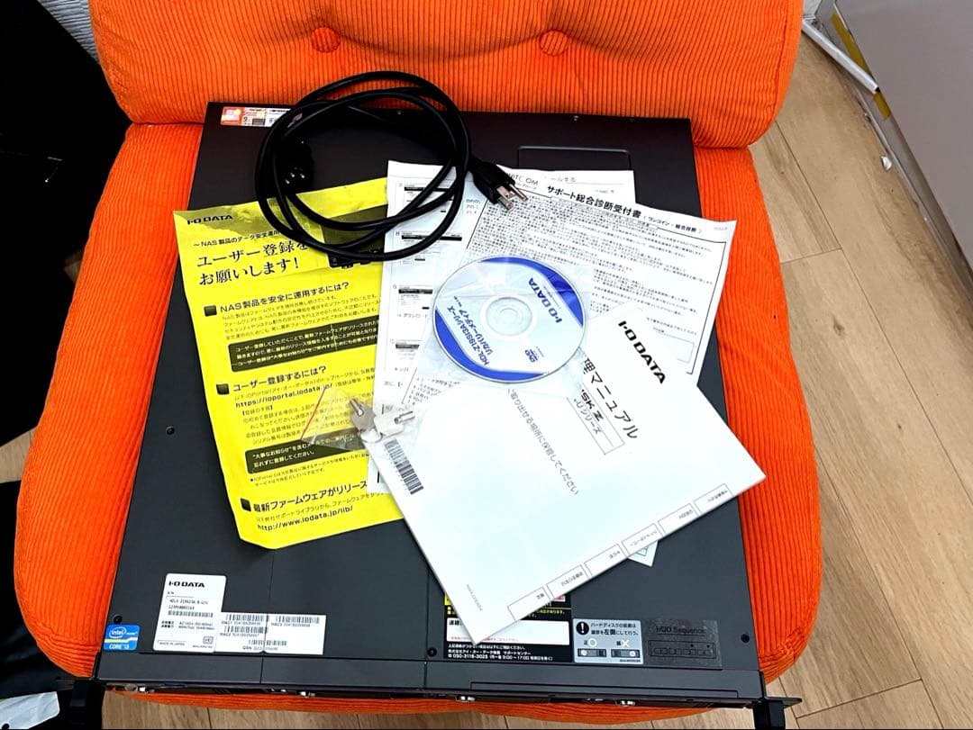 【まだまだ保証期間】LAN DISK HDL4-Z19SI3A-8-U/U