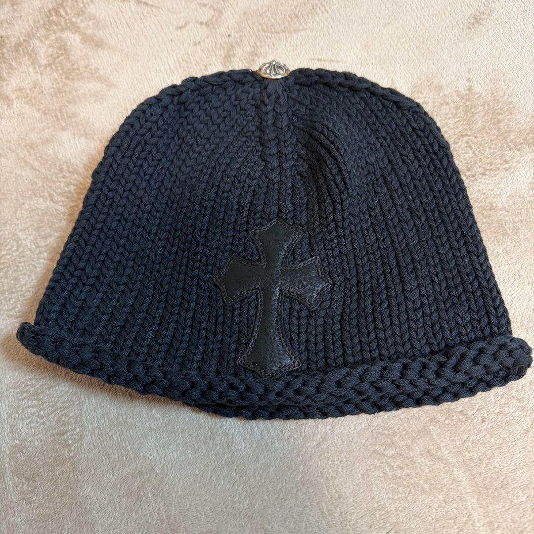 ミ*ラ様 CHROME HEARTS CEMETERY CROSS BEANIE