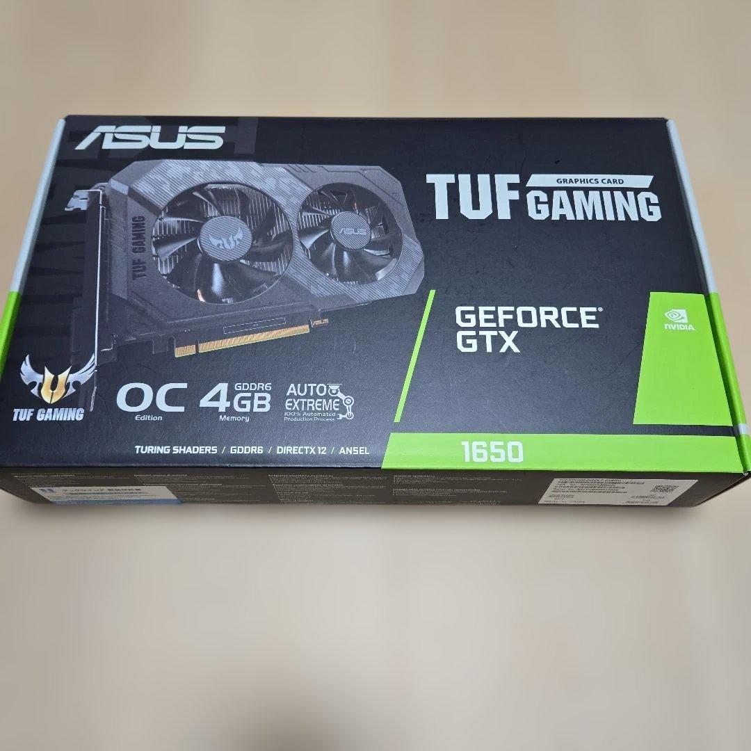 グラフィックボード・グラボ・ビデオカード ASUS TUF Gaming GeForce GTX 1650 OC 4GB