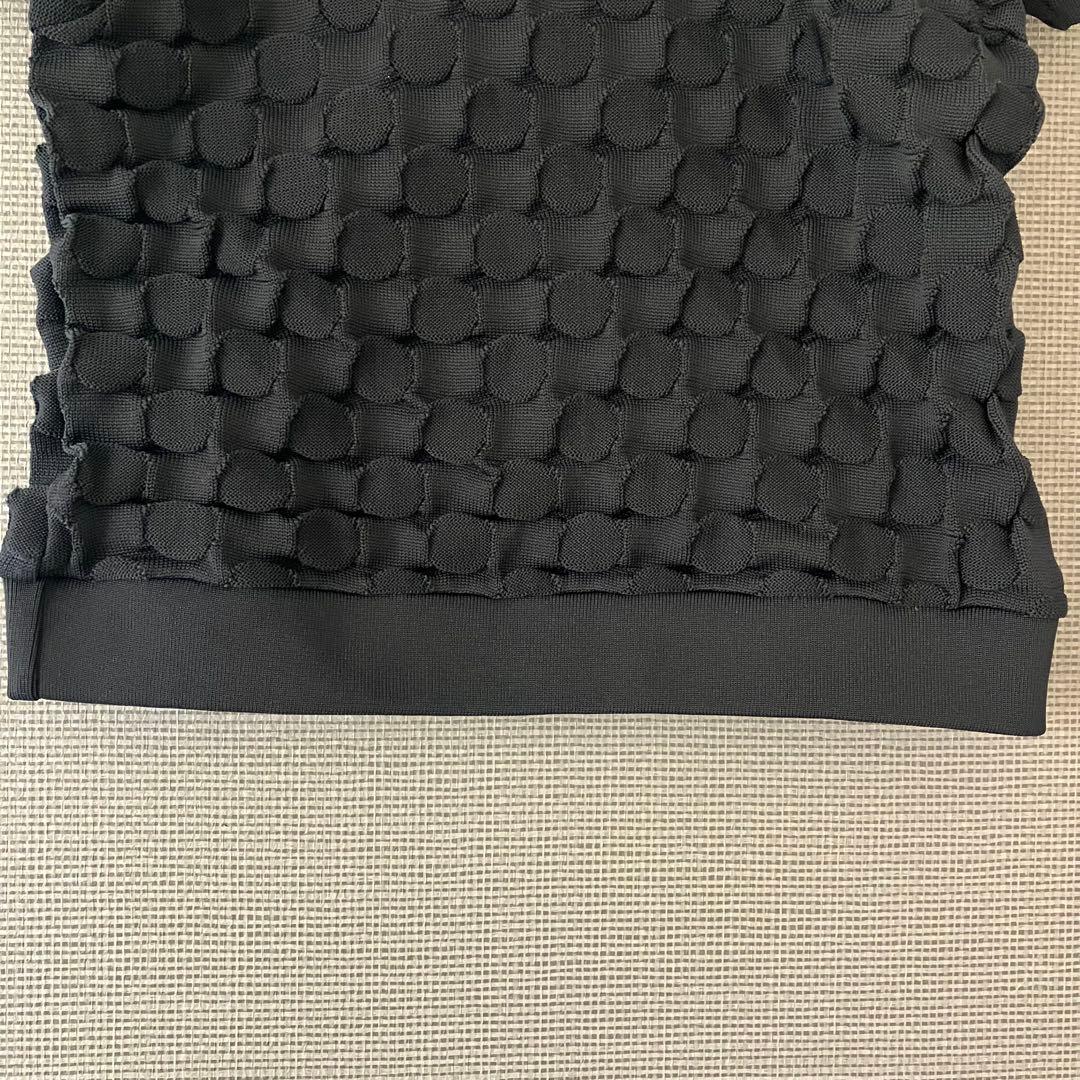 美品 トリココムデギャルソン 立体 ぽこぽこ カットソー AD2015