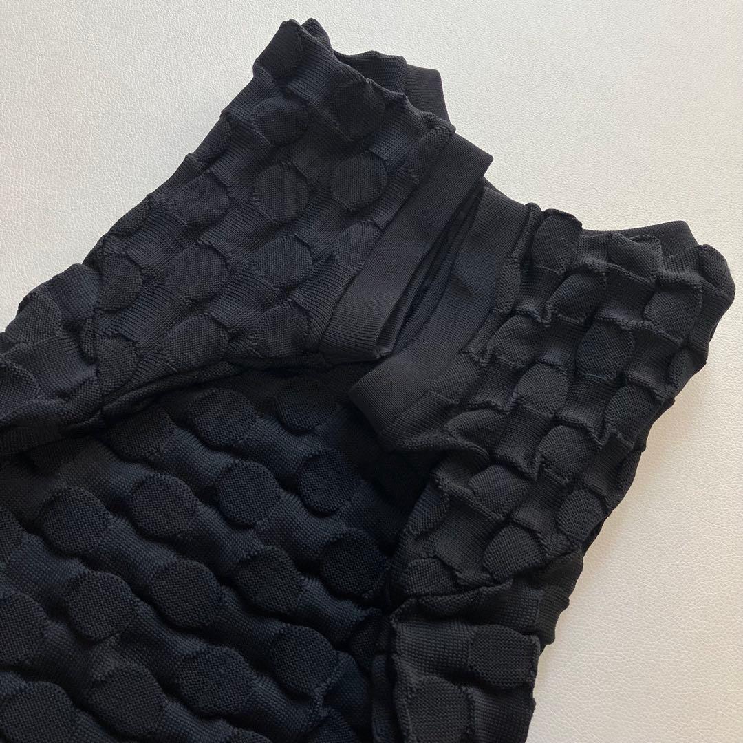 美品 トリココムデギャルソン 立体 ぽこぽこ カットソー AD2015