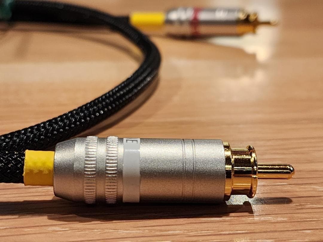 ACOUSTIC REVIVE コアキシャルケーブル 1.0ｍ 中古極美品