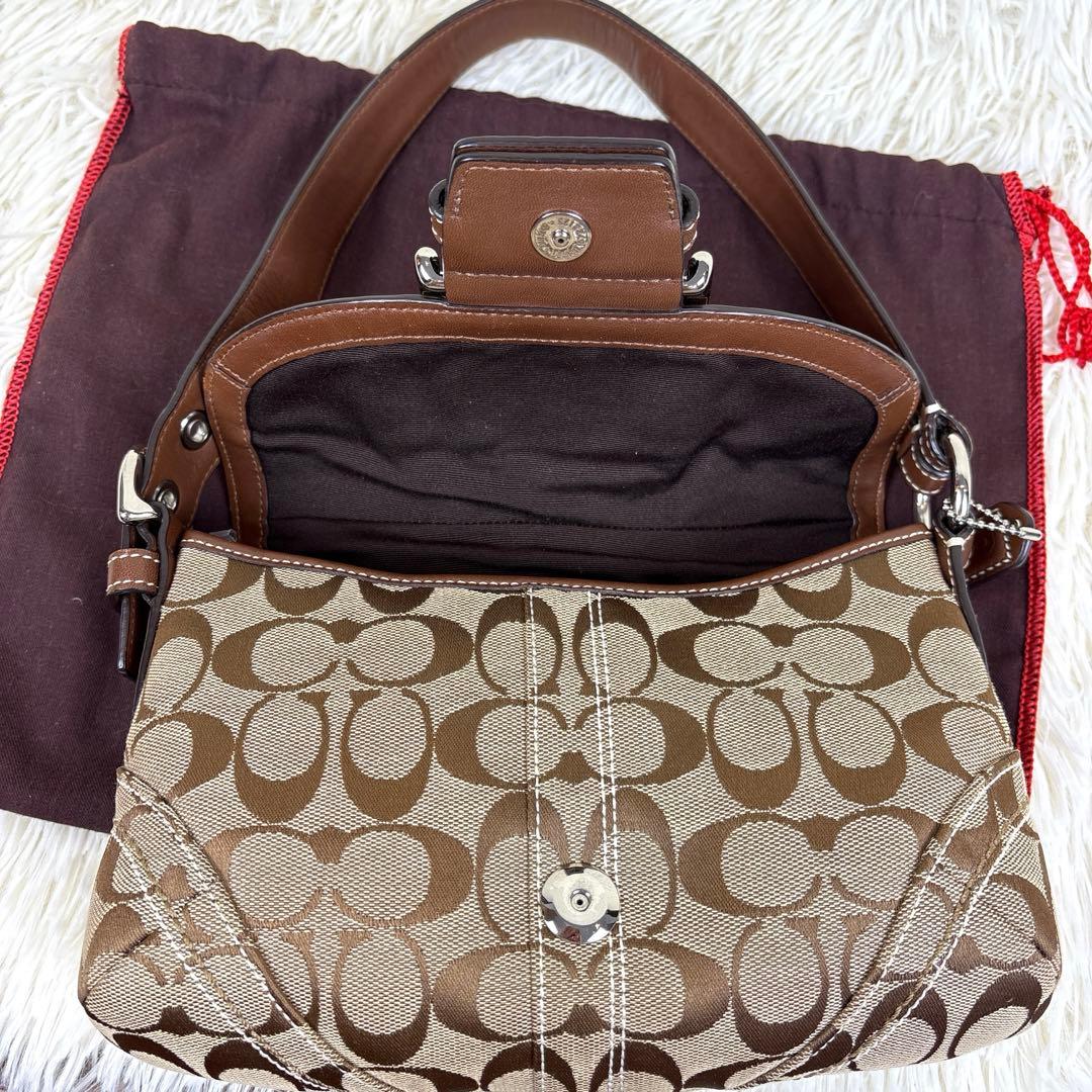 COACH、コーチ、ワンショルダーバッグ、ソーホー、シグネチャー