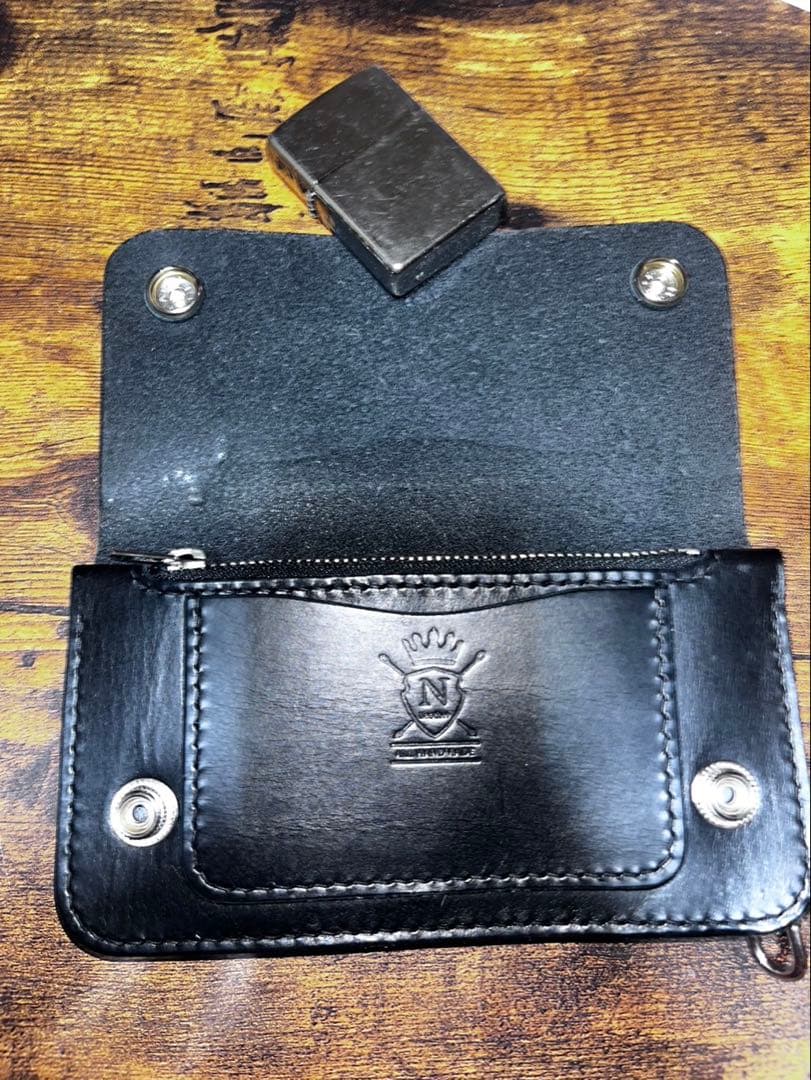 ヒステリックグラマー ウォレットチェーン トラッカーウォレット 姫路レザー 本革