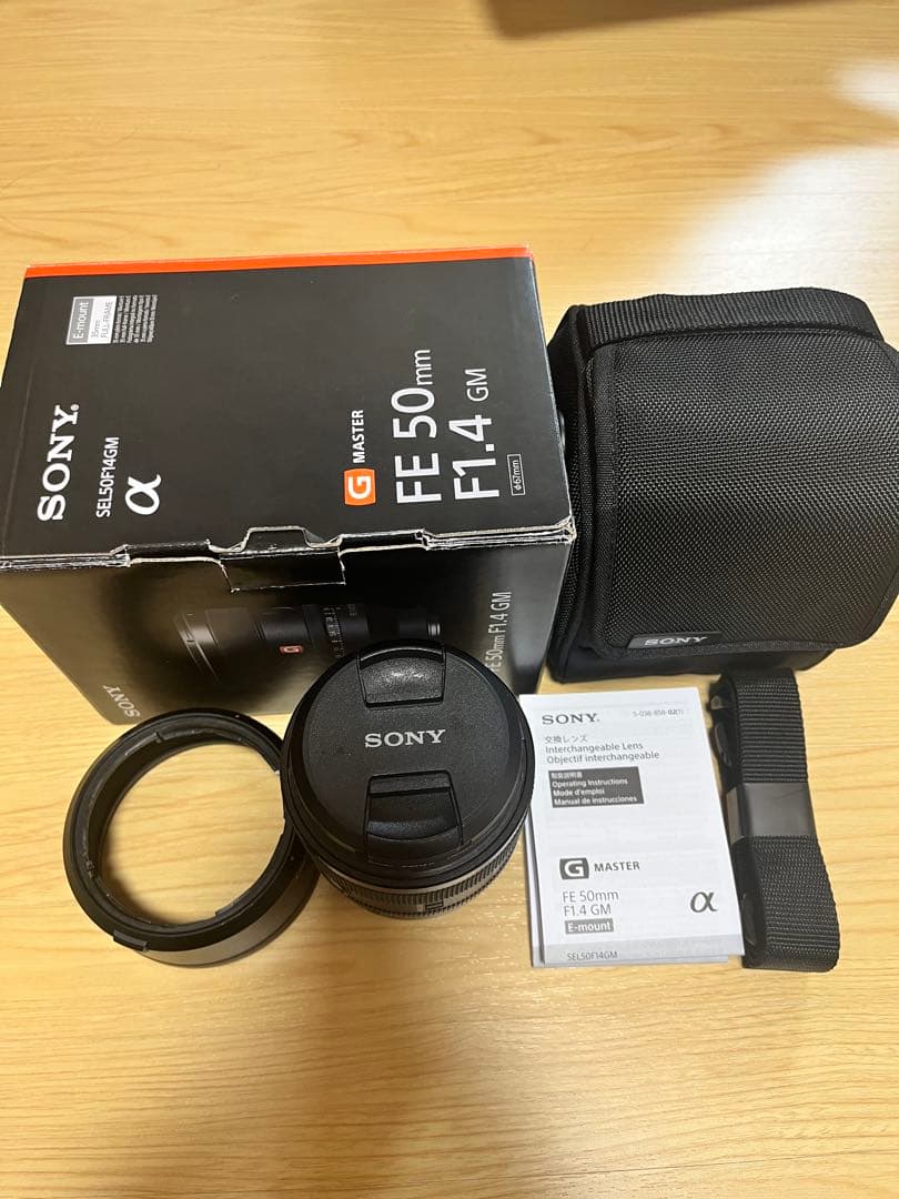 SONY FE 50mm F1.4 GM レンズ