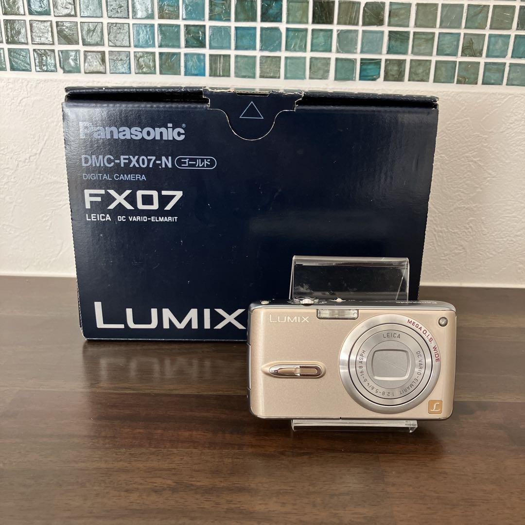 Panasonic DMC-FX07 ゴールド 美品
