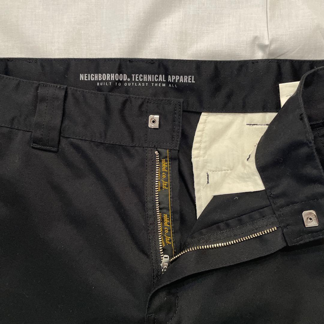 NEIGHBORHOOD チノパン ブラック