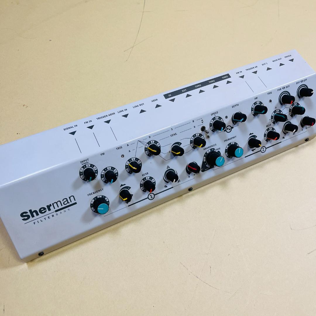 Sherman Filterbank ヴィンテージアナログフィルター 説明書付