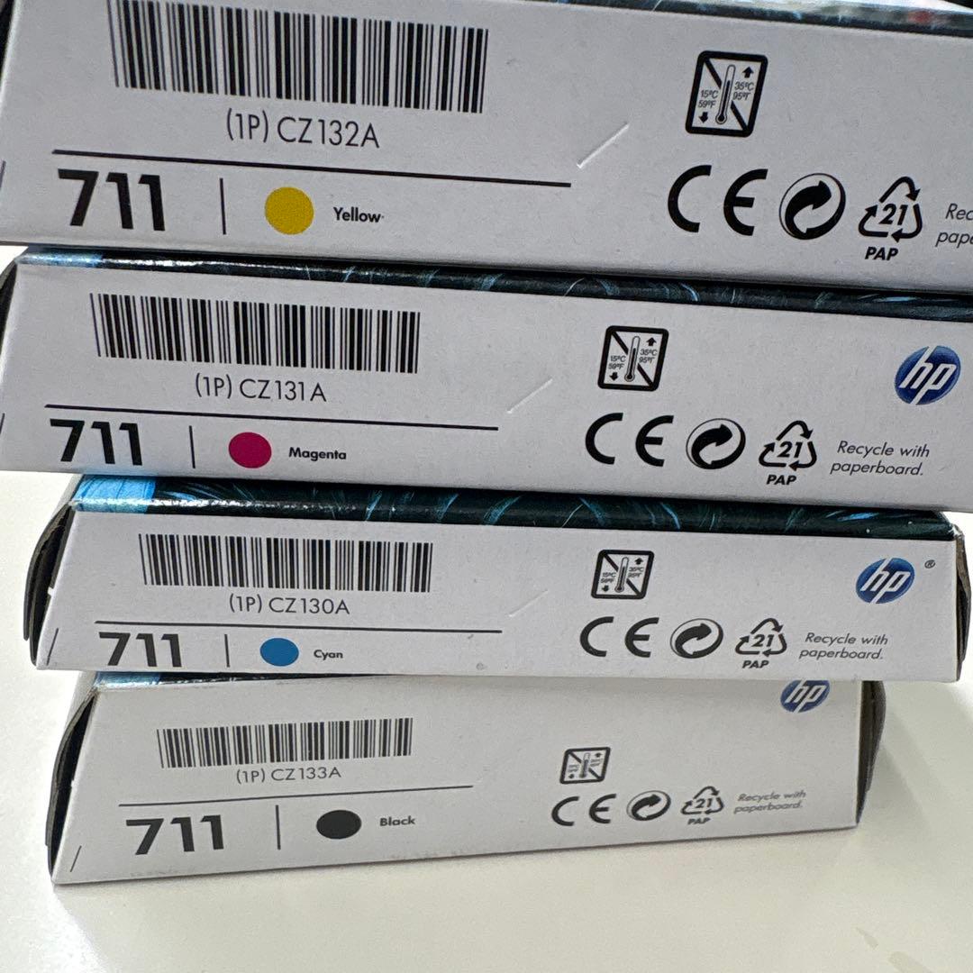 HP DesignJet 711 インクカートリッジセット