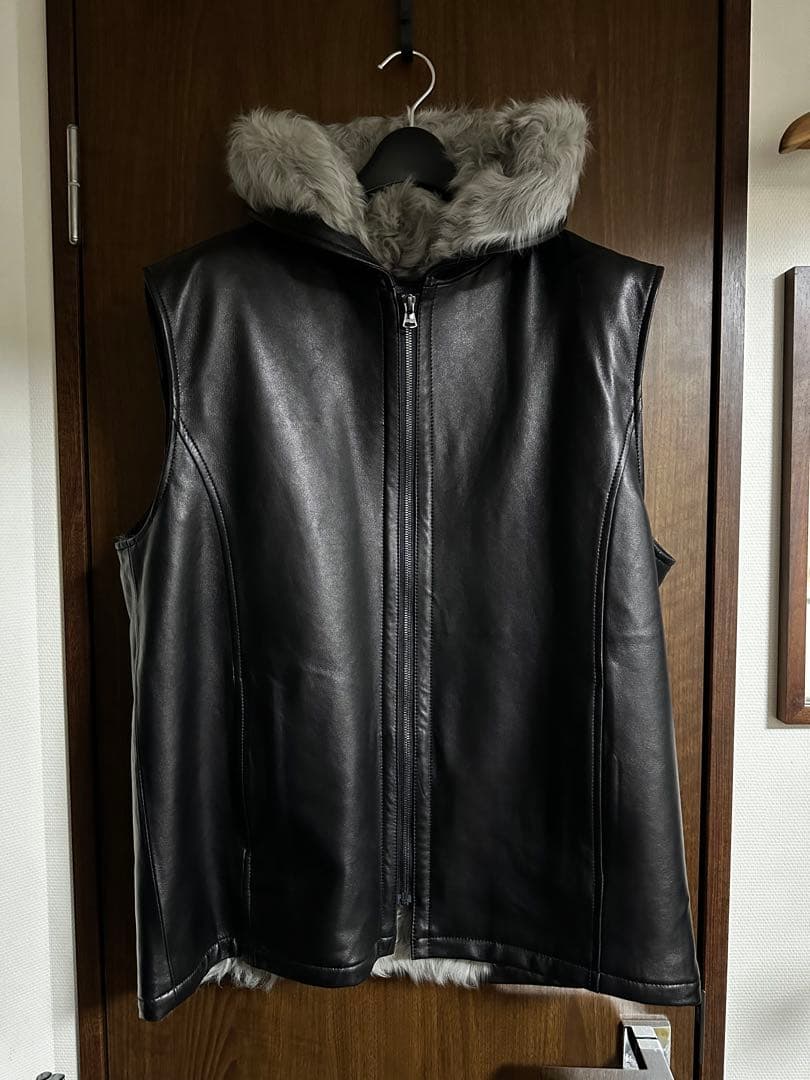 BACKLASH カルガンラムファー フードベスト　M