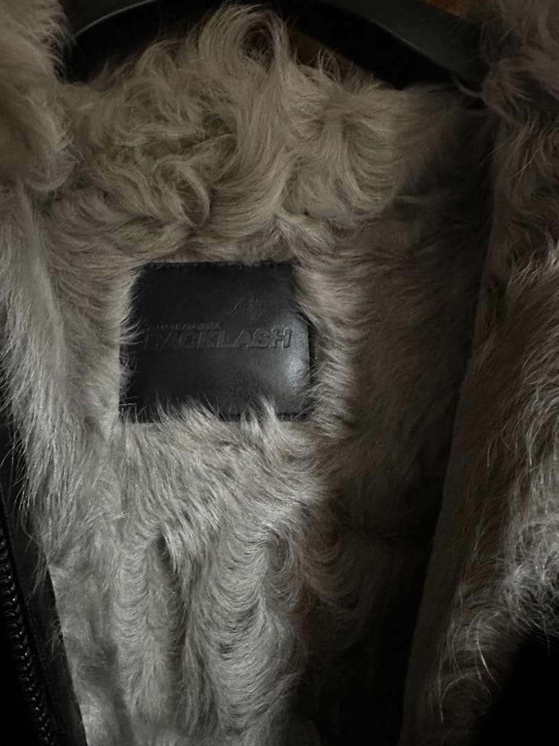 BACKLASH カルガンラムファー フードベスト　M