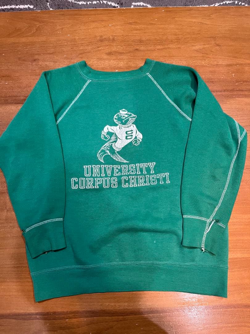 【土日限定値下げ】60s 70s ヴィンテージスウェット グリーン