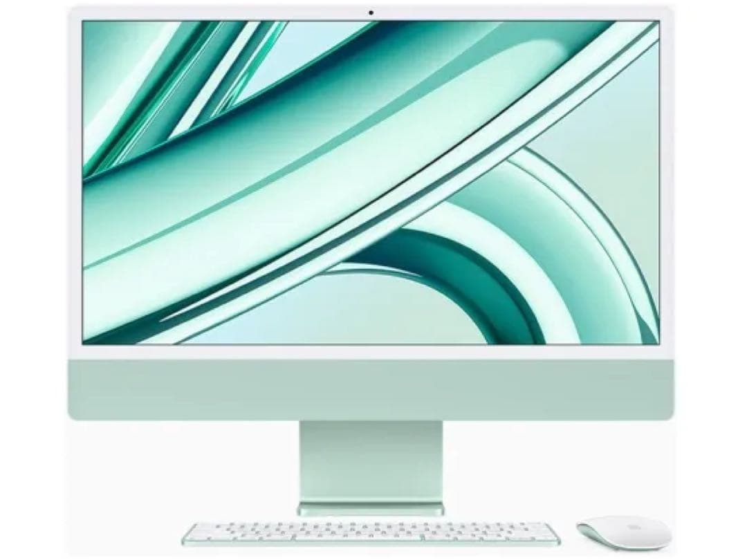 Apple iMac (グリーン) M3 16GB 512GB SSD