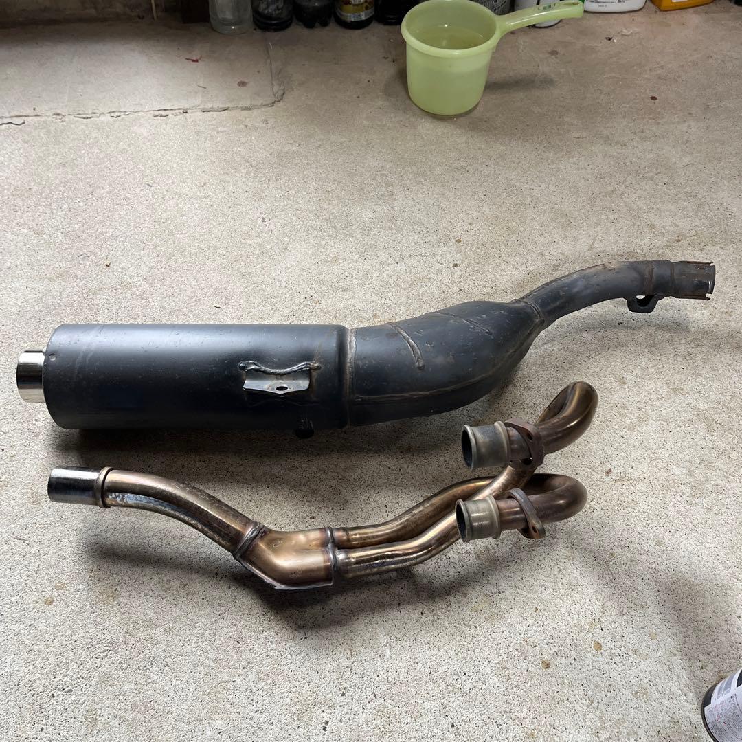 HONDA xr250 md30マフラー