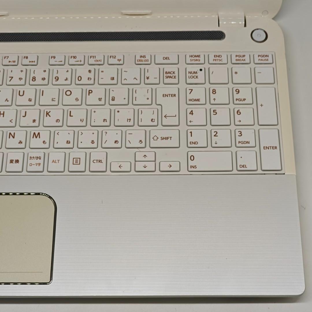 【東芝】T553 高速i7 SSD256GB 16GB ホワイト ノートPC