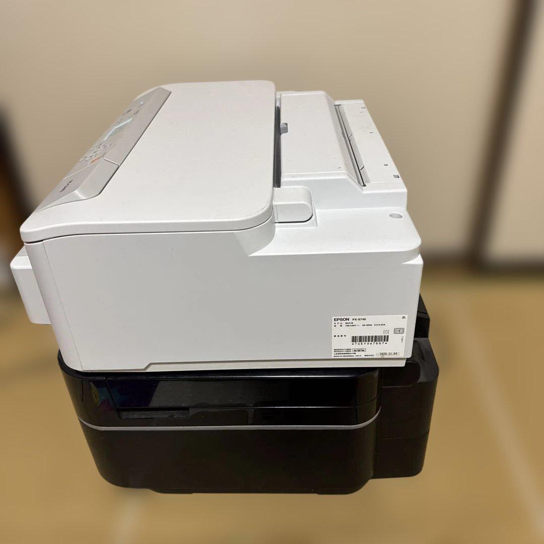 2個セット値下げ不能』EPSON　EP-705AとPX-S740 インクジェット