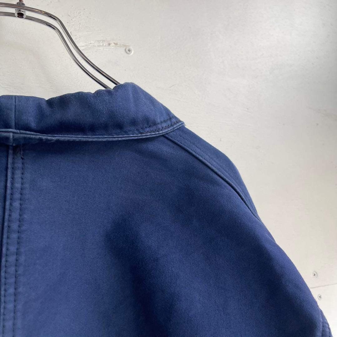 〜80s フレンチ モールスキンジャケット ヴィンテージ カバーオール ユーロ