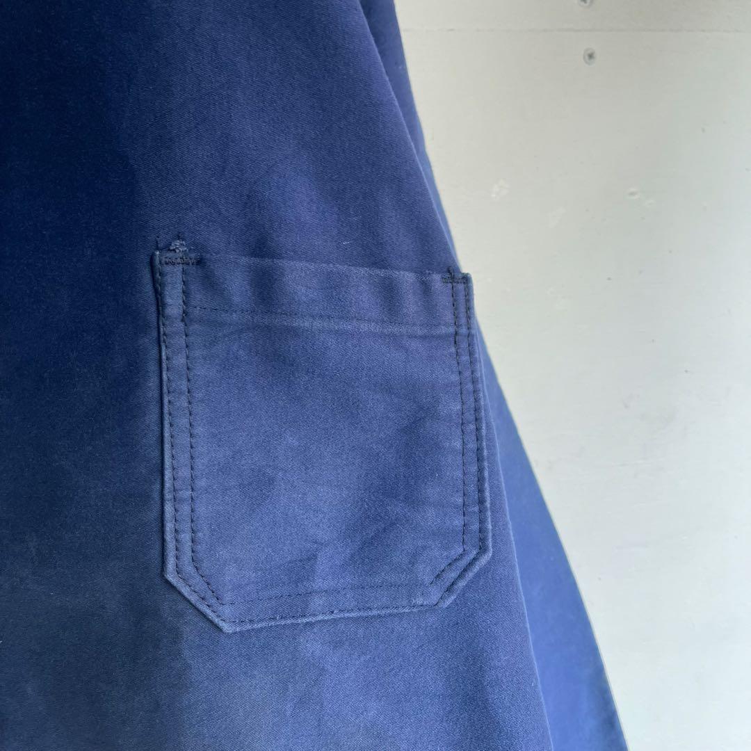 〜80s フレンチ モールスキンジャケット ヴィンテージ カバーオール ユーロ