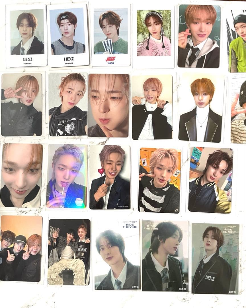 希少トレカ多数　NEXZ TOMOYA トレカ まとめ売り　117枚 トモヤ