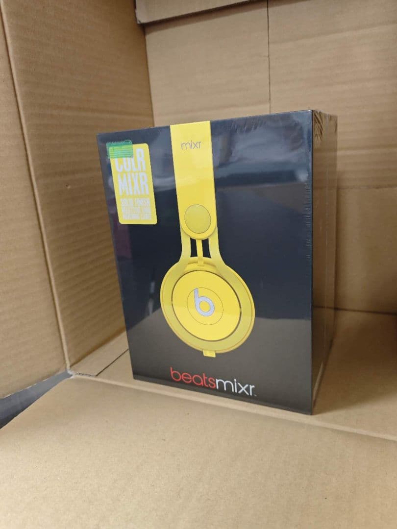未開封beats mixr イエロー　ヘッドホン