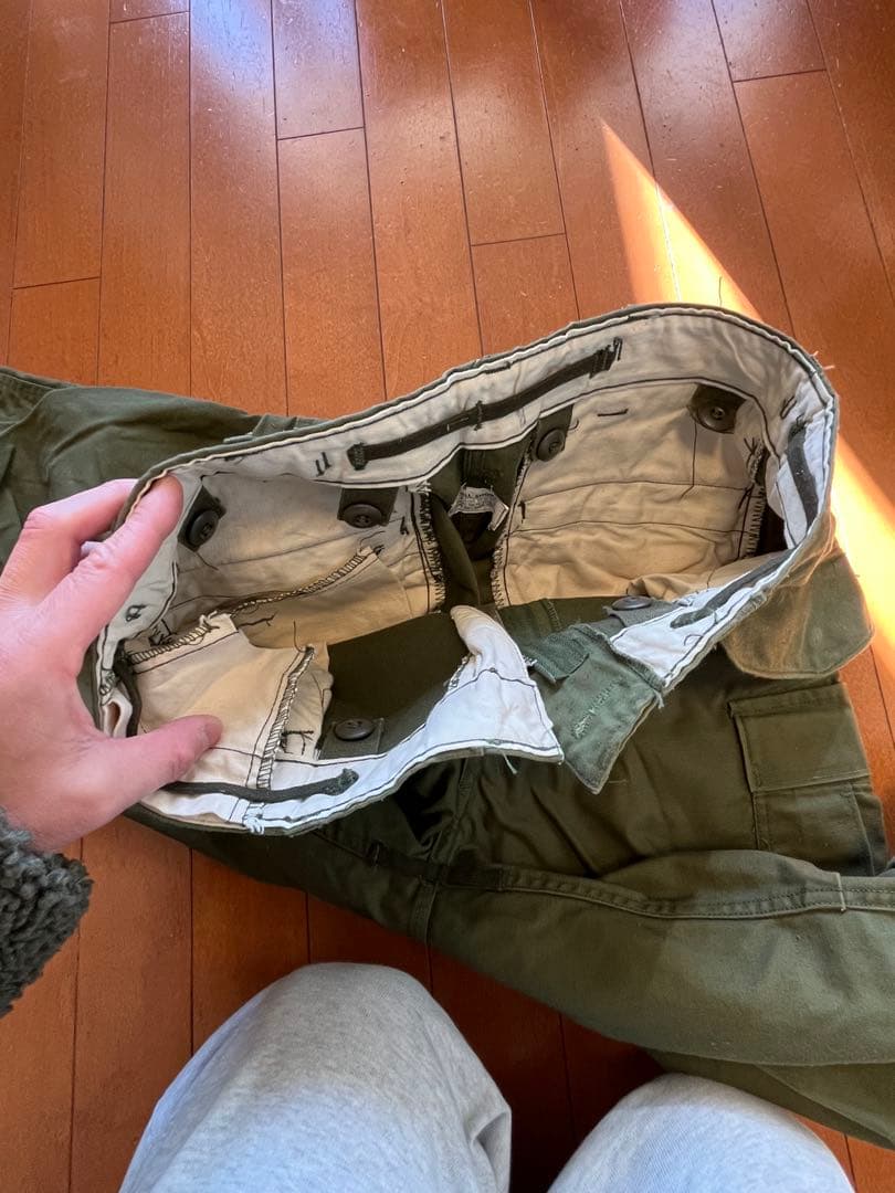 初期型 M65 アルミジッパー フィールドパンツ