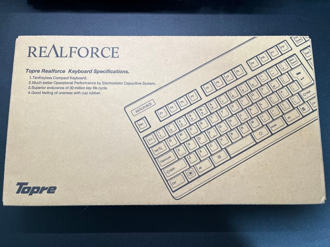 東プレ REALFORCE89S-10thアニバーサリー限定モデル　静音　日本製