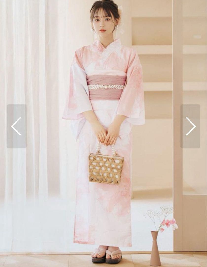 浴衣　ピンク　sugarnine