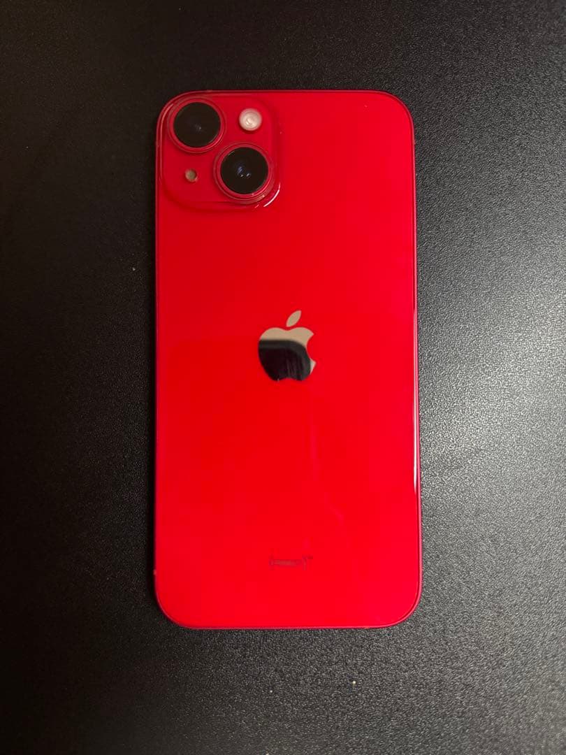 Apple iPhone 14 (赤) 箱付き simフリー