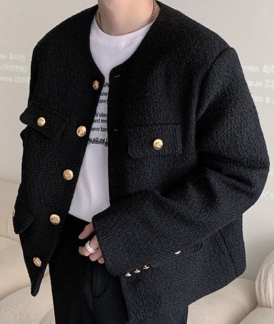 な*中様 Otte 未開封ツイードジャケット　Lサイズ