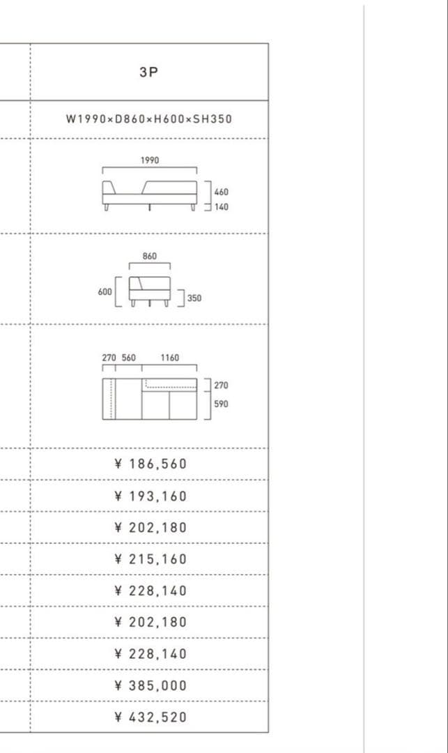 送料込みフランネルソファ　PIVO 3人掛け　クッション付　ファブリックソファ
