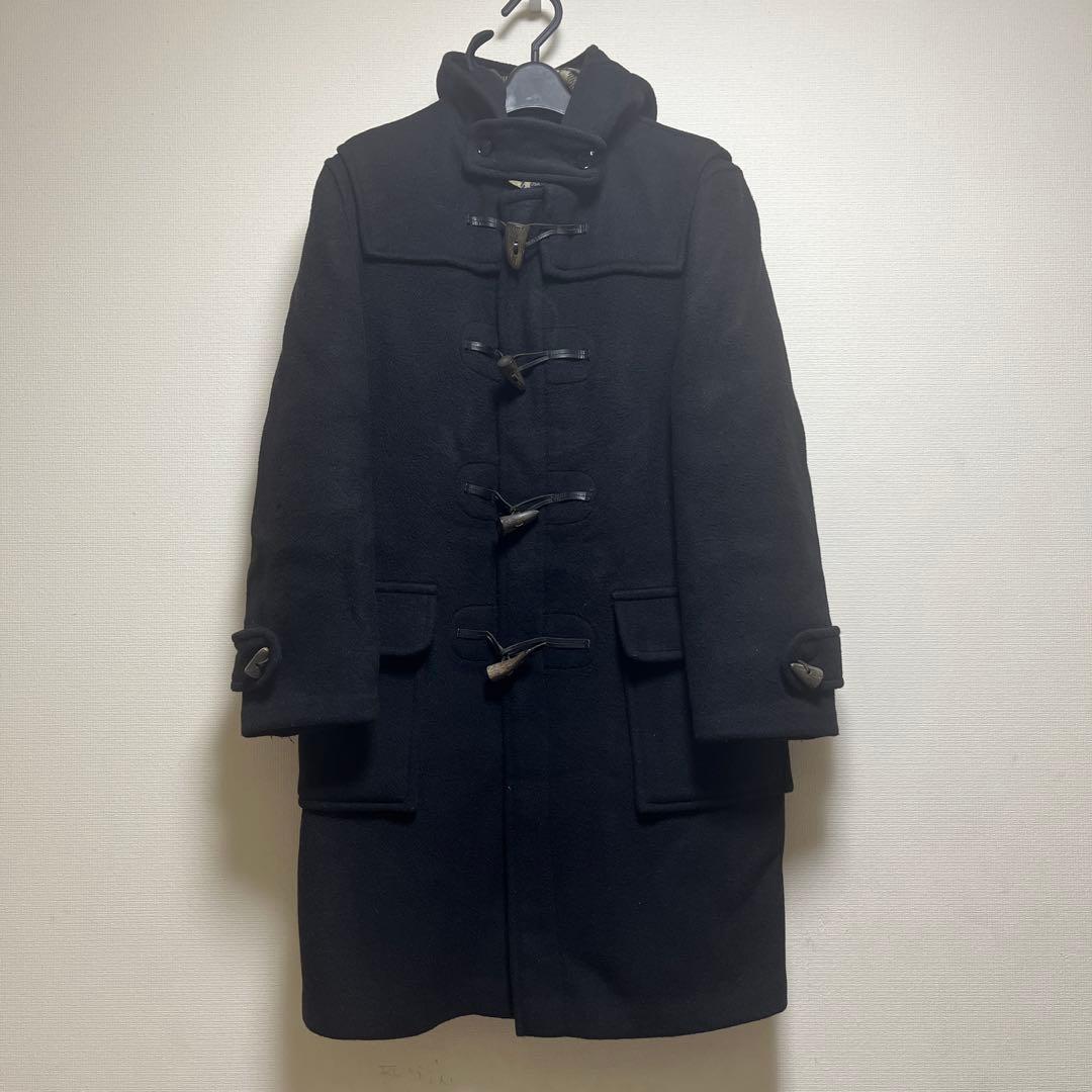 Gloverall ブラック ダッフルコート GB 38