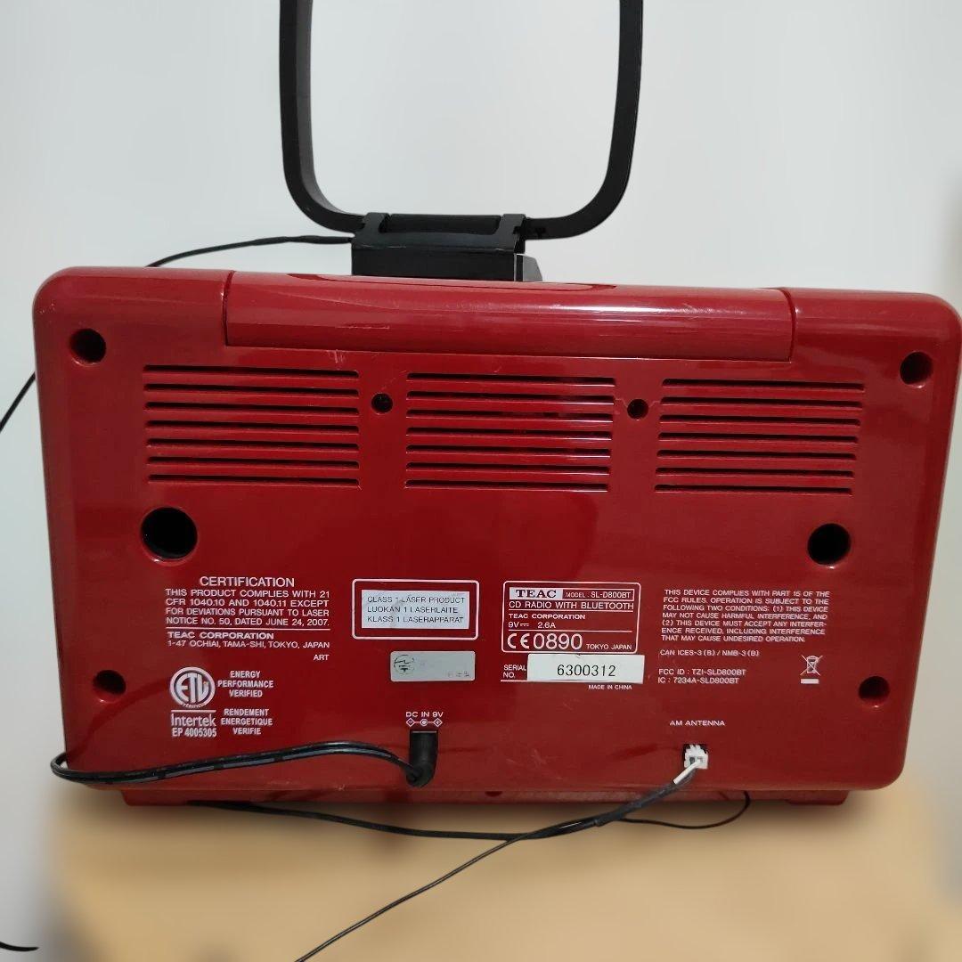 TEAC SL-D800BT Bluetooth対応CDラジオ