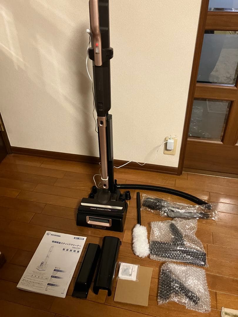 最終割引❗️アイリス2024年製 SBD-F2P-P 極細軽量 コードレス美品